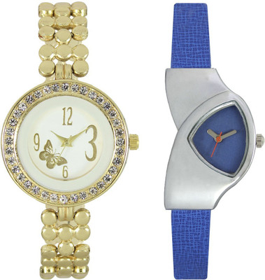 

DURVA RETAIL 203-208 StylisH Look Super Hot Pack Of 2 Watch - For Girls