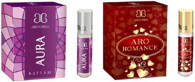 

Arochem Aro Romance Aura Combo Floral Attar(Fruity)