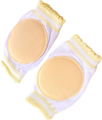 

Guru Kripa Baby Products Baby Knee Pads Toddler Safety Crawling Elbow Protector Infant Kids Cute Cushion (Yellow) Yellow Baby Knee Pads(Round)