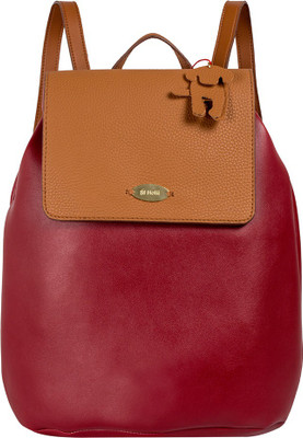 

Holii WINTERCRESS 01-FLAT ROMA PU-MARSALA TAN 2.5 L Backpack(Red)
