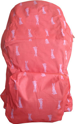 

MOSH Light Orange With White Print Foldable Light Weight And Water Proof Washable Backpack For School Collage or Travel Waterproof Backpack(Orange, White, 5 L)