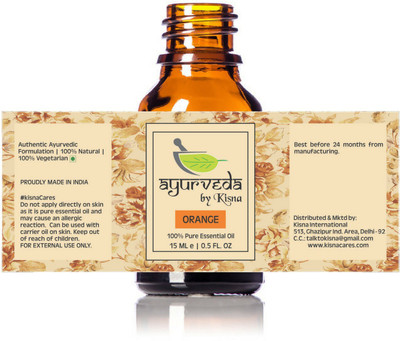 

Ayurveda By Kisna Orange Essential oil(15 ml)