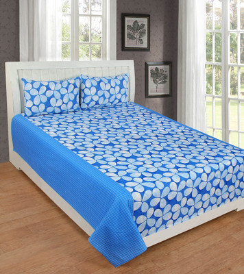 

KD SALES 200 TC Polycotton Double Floral Bedsheet(Pack of 1, Multicolor)