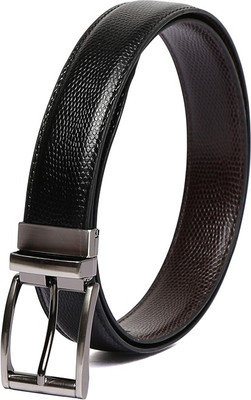 

Chisel Men Formal Black Artificial Leather Reversible Belt