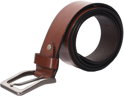 

The Rajasthali Men Casual, Party, Formal, Evening Brown Genuine Leather Belt