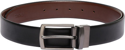

Chisel Men Formal Black Genuine Leather Reversible Belt