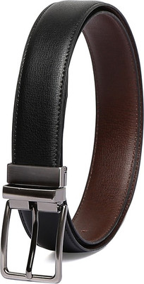 

Chisel Men Formal Black Artificial Leather Reversible Belt