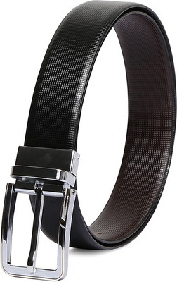 

Chisel Men Formal Black Genuine Leather Reversible Belt