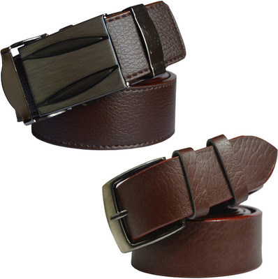 

LOOPA Men Formal Brown Synthetic Belt