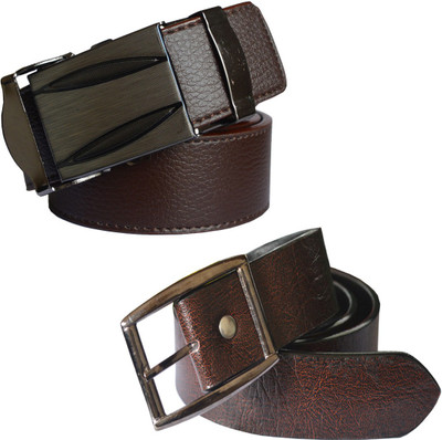 

LOOPA Men Formal Brown Synthetic Belt