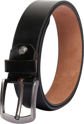 

Chisel Men Casual Black Genuine Leather Belt