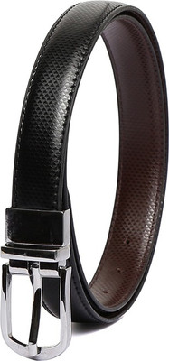 

Chisel Women Formal Black Artificial Leather Reversible Belt
