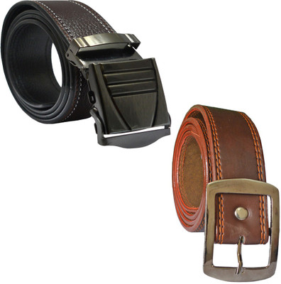 

LOOPA Men Formal Brown Synthetic Belt