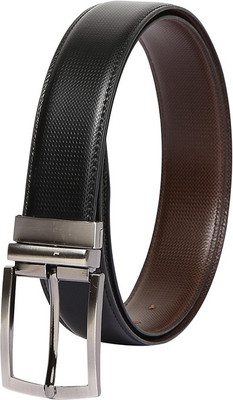 

Chisel Men Formal Black Artificial Leather Reversible Belt