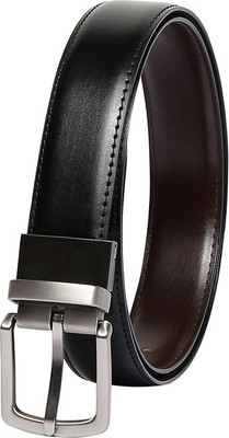 

Chisel Men Formal Black Artificial Leather Reversible Belt