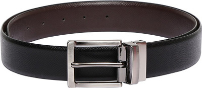 

Chisel Men Formal Black Genuine Leather Reversible Belt