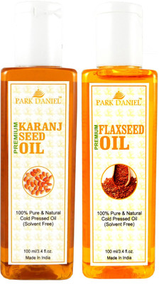 

Park Daniel Premium Flaxseed oil and Karanj oil combo of 2 bottles of 100 ml (200ml) Hair Oil(200 ml)
