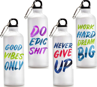 

Ramposh Fridge Water Bottle 750 ml Set Of 4 Multi Colour 09 750 ml Sipper(Pack of 4, Multicolor)
