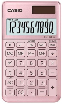 CASIO SL-1000SC-PK Basic  Calculator(10 Digit)