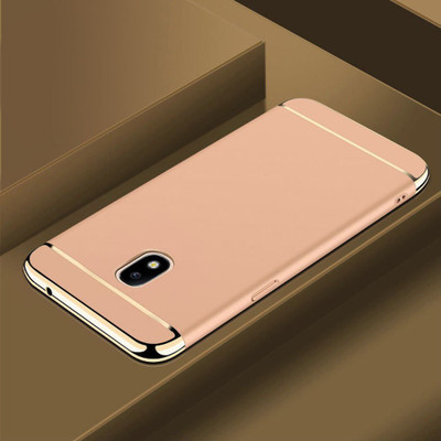 Novo Style Back Cover for Samsung Galaxy J7 Pro Hard Premium Matte Shockproof 3 in 1(Gold, Metal, Plastic) Flipkart