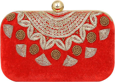 

MaFs Party Red Clutch