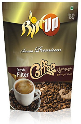 

RiseUpCoffee RiseUp Aroma Premium Fresh Filter Coffee Powder, 250 g Filter Coffee 250 g(Caramel Flavoured)