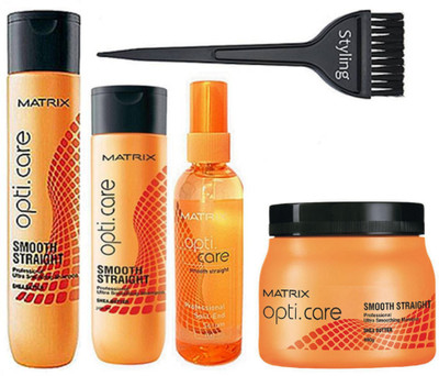 

Styling Of Hair Brush, Smooth & Straight Hair Shampoo With Of Hair Shampoo & Split End Hair Serum with Hair Spa(Set of 5)