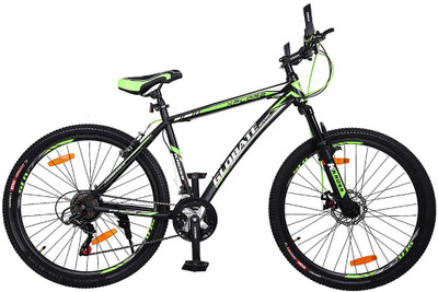 

Kross Xplore Front Suspension Bike For Adults Black & Green 27.5 T Mountain Cycle(21 Gear, Multicolor)