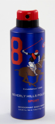 

POLO CLUB SPORT NO 8 Deodorant Spray - For Men(175 ml)