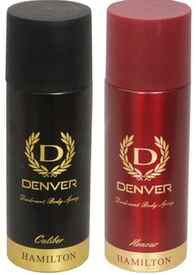 

Denver HONOUR & CALIBER Deodorant Spray - For Men(330 ml, Pack of 2)