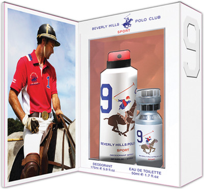 

POLO CULB GIFT SET NO 9 Perfume Body Spray - For Men(225 ml, Pack of 2)