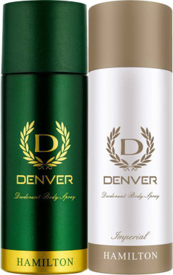 

Denver IMPERIAL & HAMILTON Deodorant Spray - For Men(330 ml, Pack of 2)