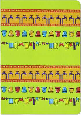 

Axta A5 Notebook(Dhobi Ghat Design UNRULED Notebook (A5 size), Green)