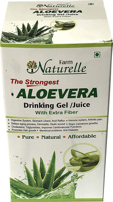 

Farm Naturelle The Finest Aloevera Juice with Extra Fiber, 400ml(400 ml)