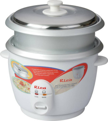 

Rico RC1503- with Extra Bowl Electric Rice Cooker(1.8, White)
