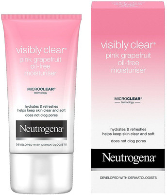 

Neutrogena Visibly Clear Pink Grapefruit Oil-Free Moisturiser - 50ml(50 ml)