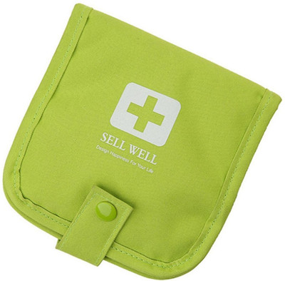 

Lemish LM199 Portable Folding First Aid Kit Travel Pouch Medicine Storage Bag-green color First Aid Kit(Sports and Fitness, Home)