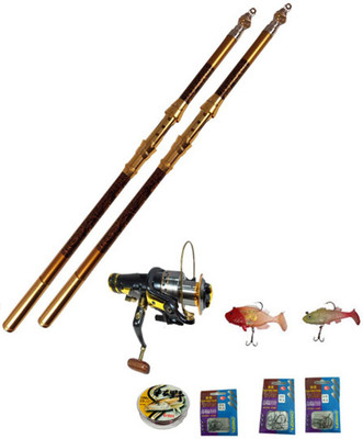 

GALLAXY Fishing Set Combo Gold 360- GL Grey Fishing Rod(360 cm, 0.320, Grey)