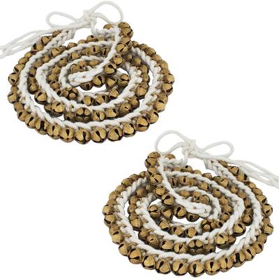 NASIR ALI Kathak, Bharatanatyam, Bharata Muni, Kathakali Ghungroo  (100 Bells)