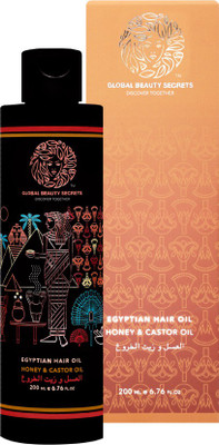 

Global Beauty Secrets Egyptian Honey and Castor Hair Oil(200 ml)
