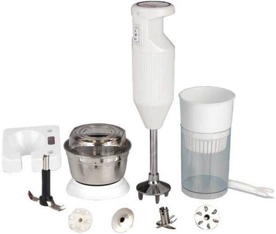 

Rico HBCJ-02 Super powerful 150W Motor with 5 Blades 150 Hand Blender(White)