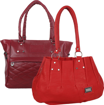 

Element Cart Hand-held Bag(Maroon, Red)