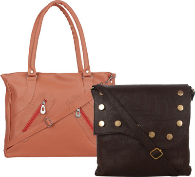

Element Cart Sling Bag(Tan, Brown), Brown;tan