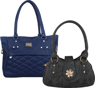 

Element Cart Hand-held Bag(Blue, Black), Black;blue