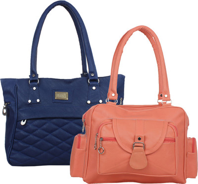 

Element Cart Hand-held Bag(Orange, Blue), Blue;orange