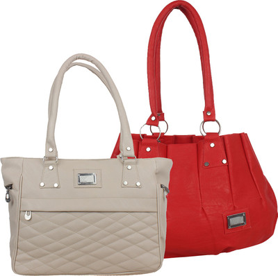 

Element Cart Hand-held Bag(Grey, Red)