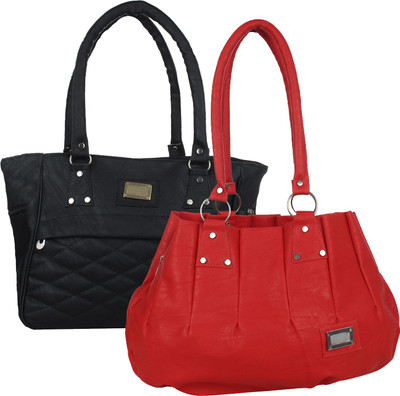 

Fillin Cart Shoulder Bag(Black, Red)