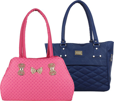 

Element Cart Hand-held Bag(Blue, Pink)