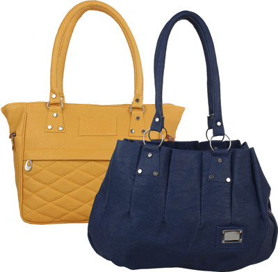 

Element Cart Hand-held Bag(Beige, Blue)