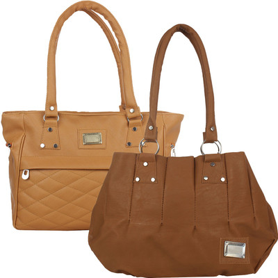 

Element Cart Hand-held Bag(Brown)